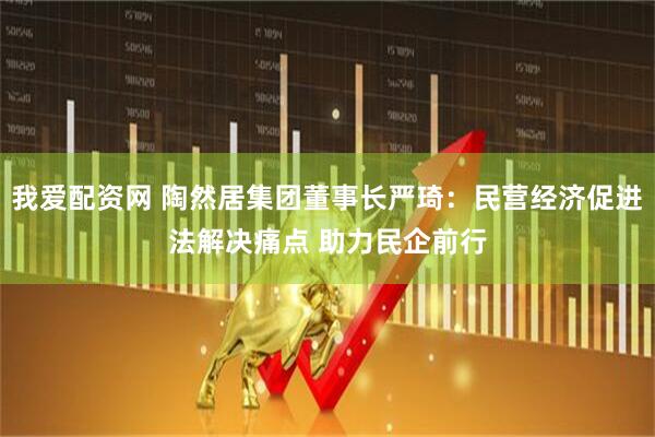 我爱配资网 陶然居集团董事长严琦：民营经济促进法解决痛点 助力民企前行